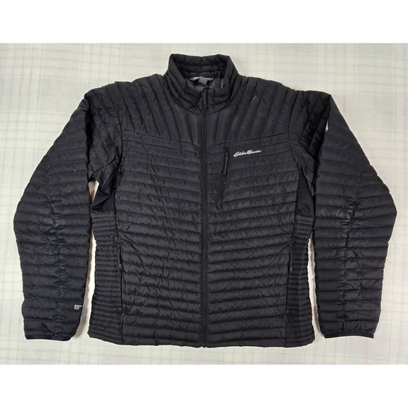 Eddie Bauer Other - Eddie Bauer First Ascent Men Packable Puffer Jacket Stormdown 800 Black L